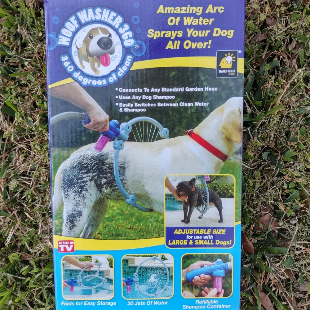 New Woof Washer 360 Dog Washing Station as Seen on TV NEW